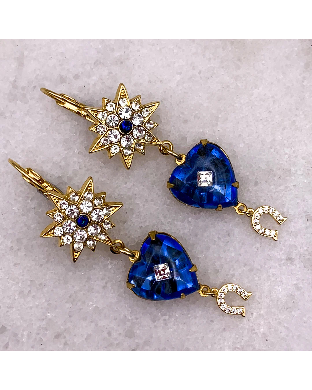 Blue Velvet Earrings