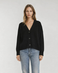 Tiber Oversized Cardigan (Black)