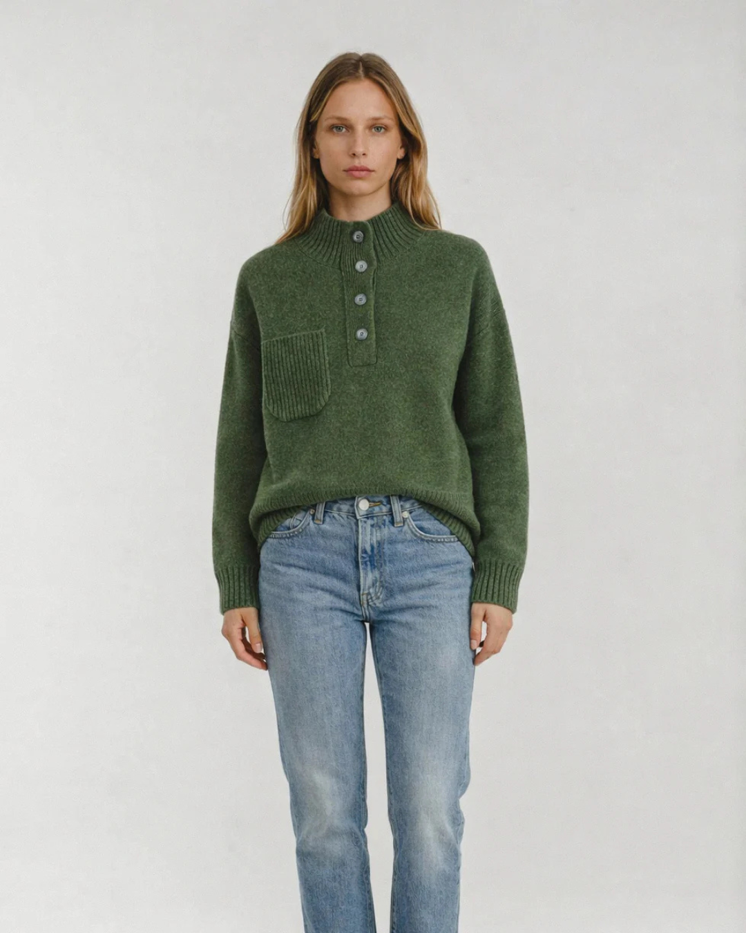 Grandpas Sweater (Khaki Green)