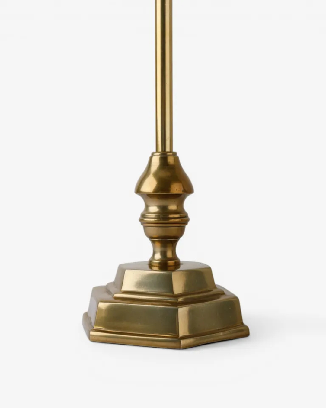 Antique Gold Hexagon Lamp Base