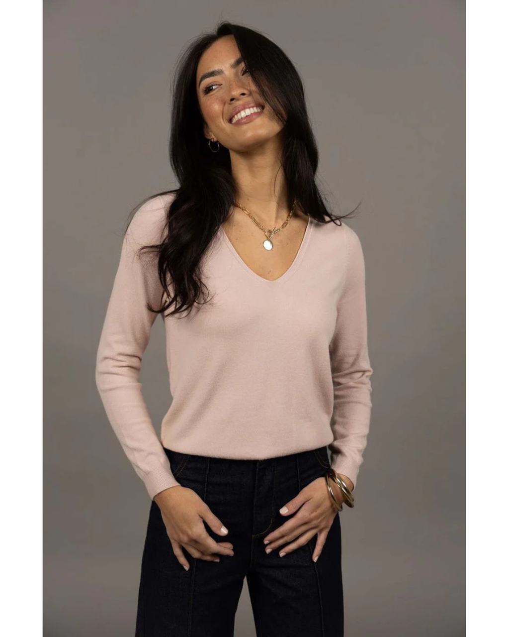 Hanna Jumper (Dusty Pink)