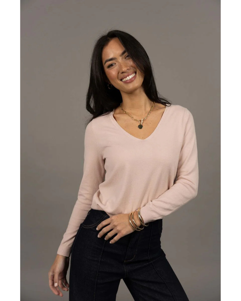 Hanna Jumper (Dusty Pink)