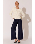 Michaela Tweed Jacket (Cream)