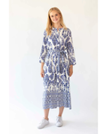 Harper Maxi Dress 3/4 (Blue)