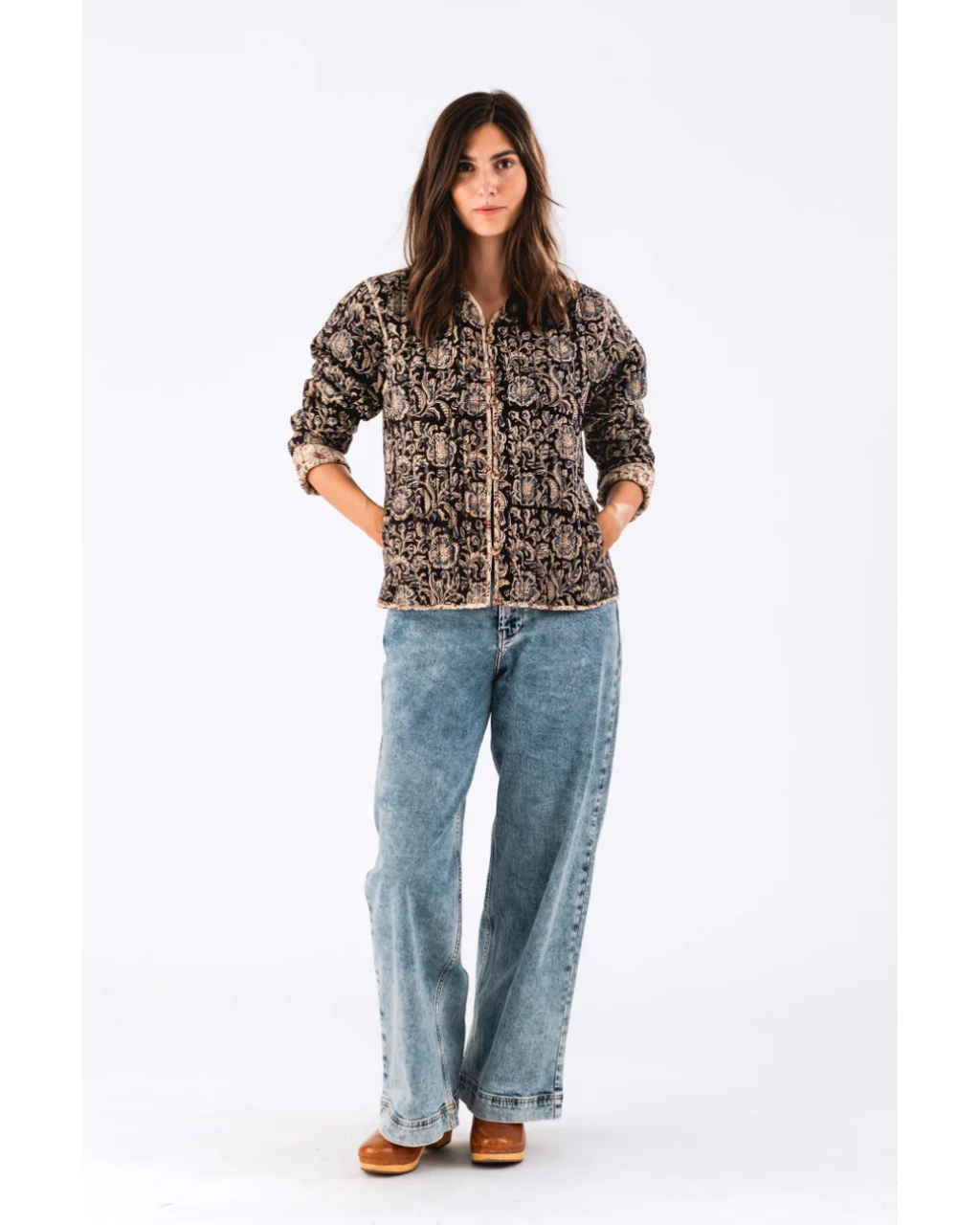 Betty Jacket LS (Flower Print)