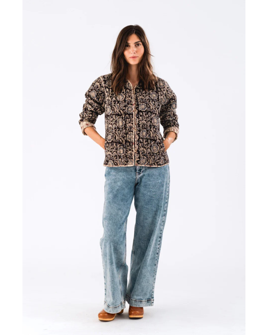 Betty Jacket LS (Flower Print)