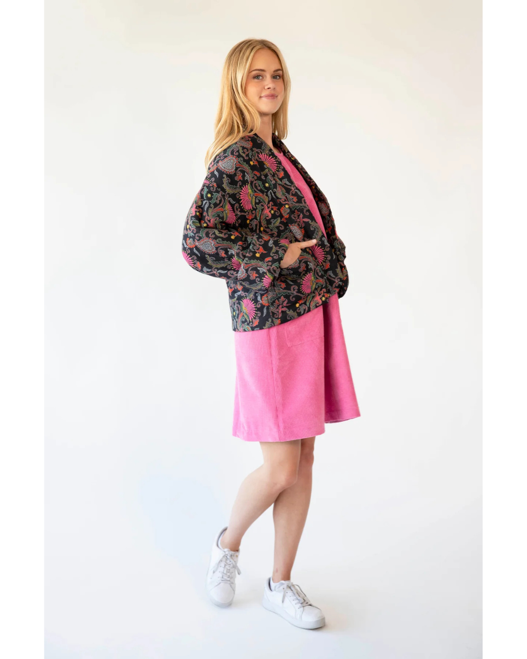 Barbra Jacket (Flower Print)