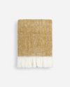 Baya - Sorrento (60% Acrylic, 20% Wool, 20% Polyester) Throw - Turmeric