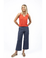 Humidity - Margot Drill Pant (Steel Blue)