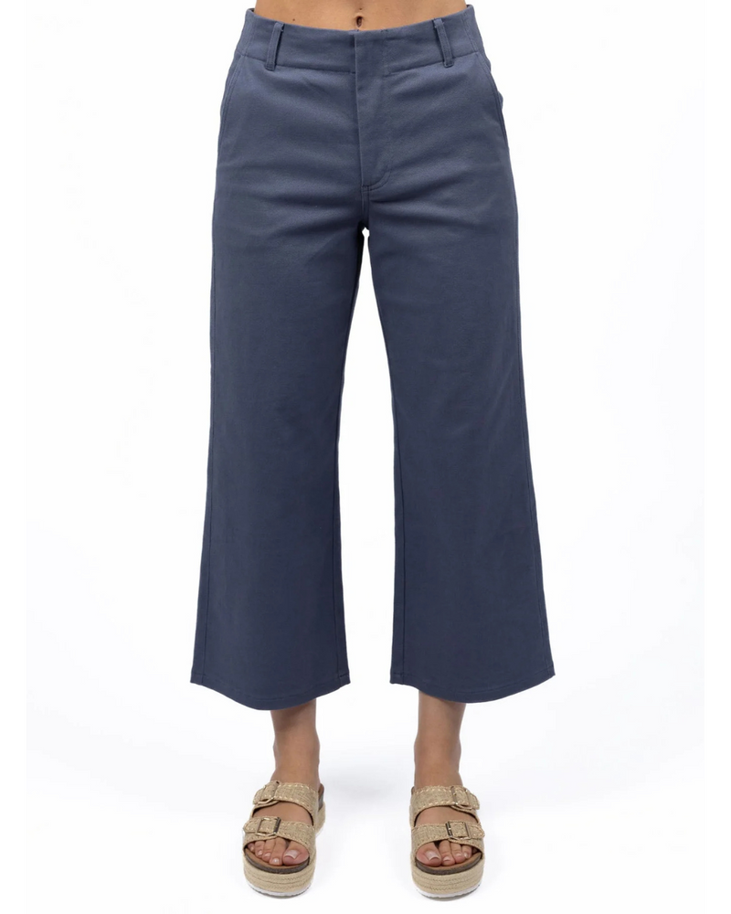 Humidity - Margot Drill Pant (Steel Blue)