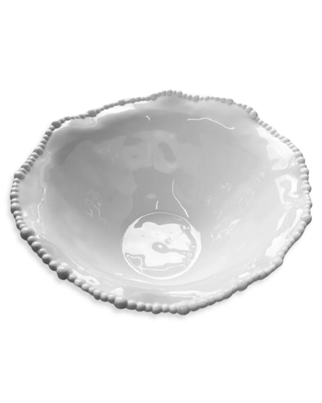 Melamine Pearl Bowl 36cm (White)
