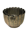 French Country - Metal Planters set/2 (Gold)