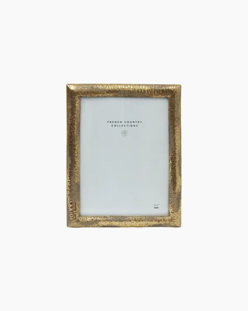 French Country - Hammered Gold Photo Frame 5x7