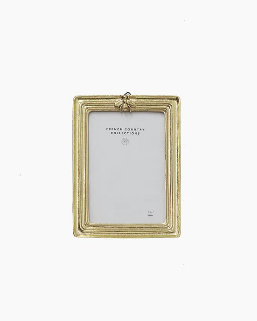 Ribbed Bee Frame Gold 4x6