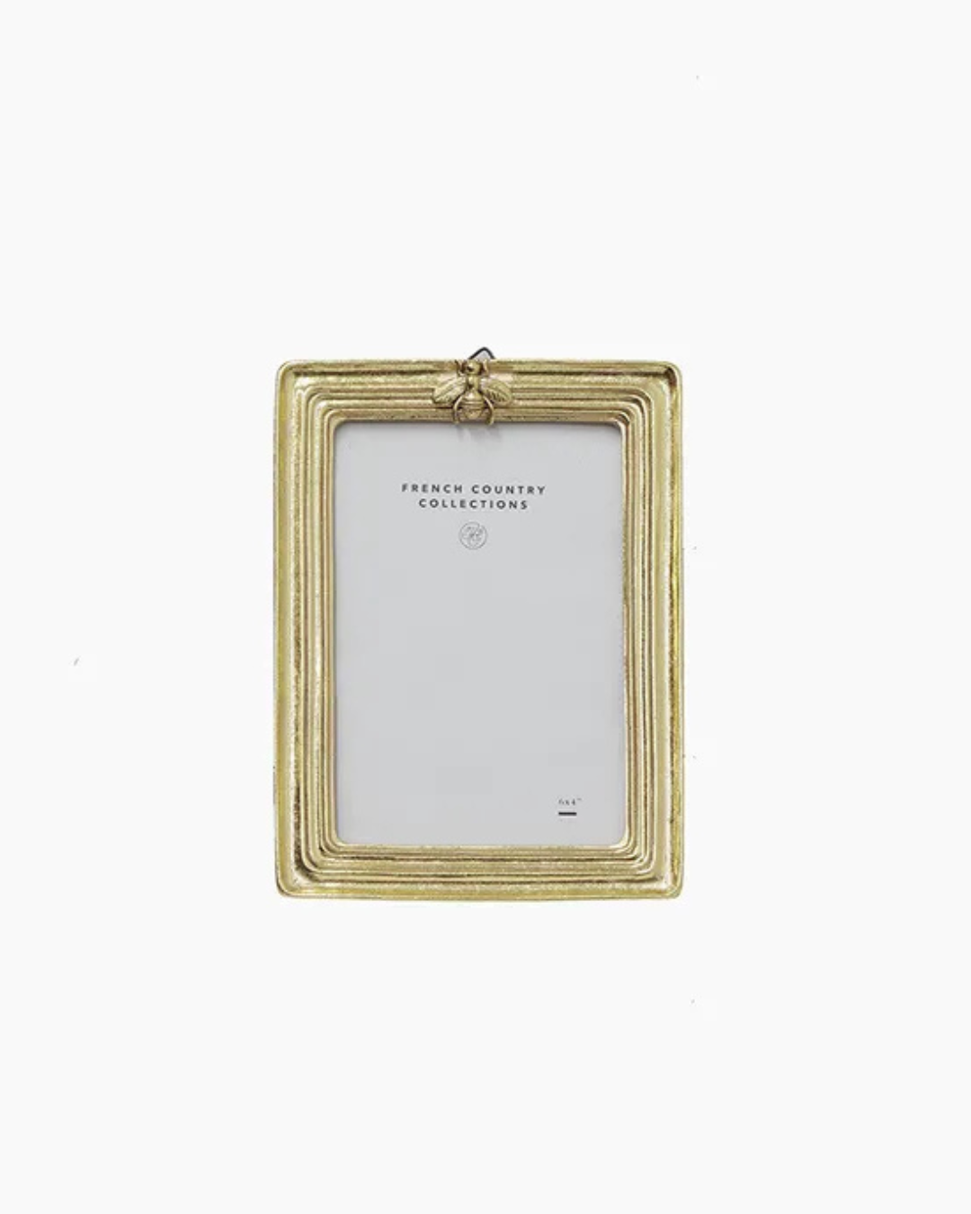 Ribbed Bee Frame Gold 4x6