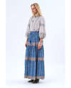 Lolly's Laundry - Diamond Maxi Skirt (Blue)