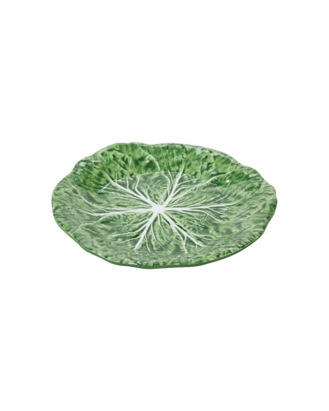Melamine Cabbage Side Plate (Green)n