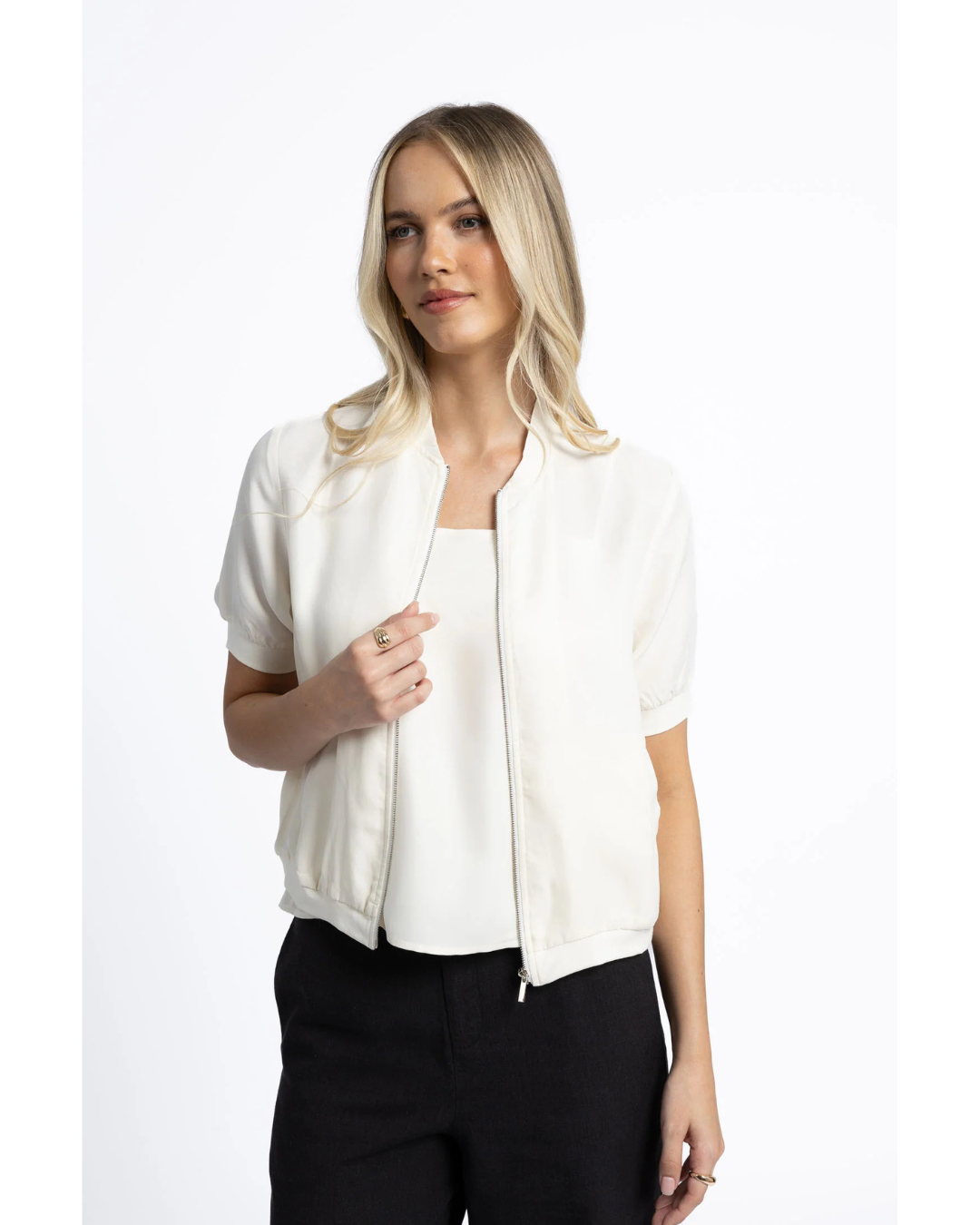 Harper Jacket (Ivory)