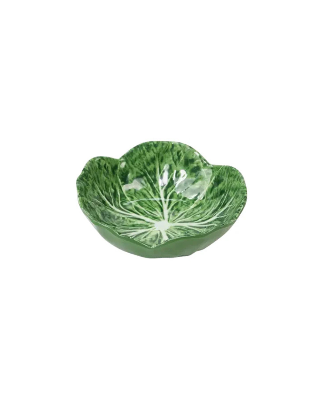 Melamine Cabbage Snack Bowl 12cm (Green)