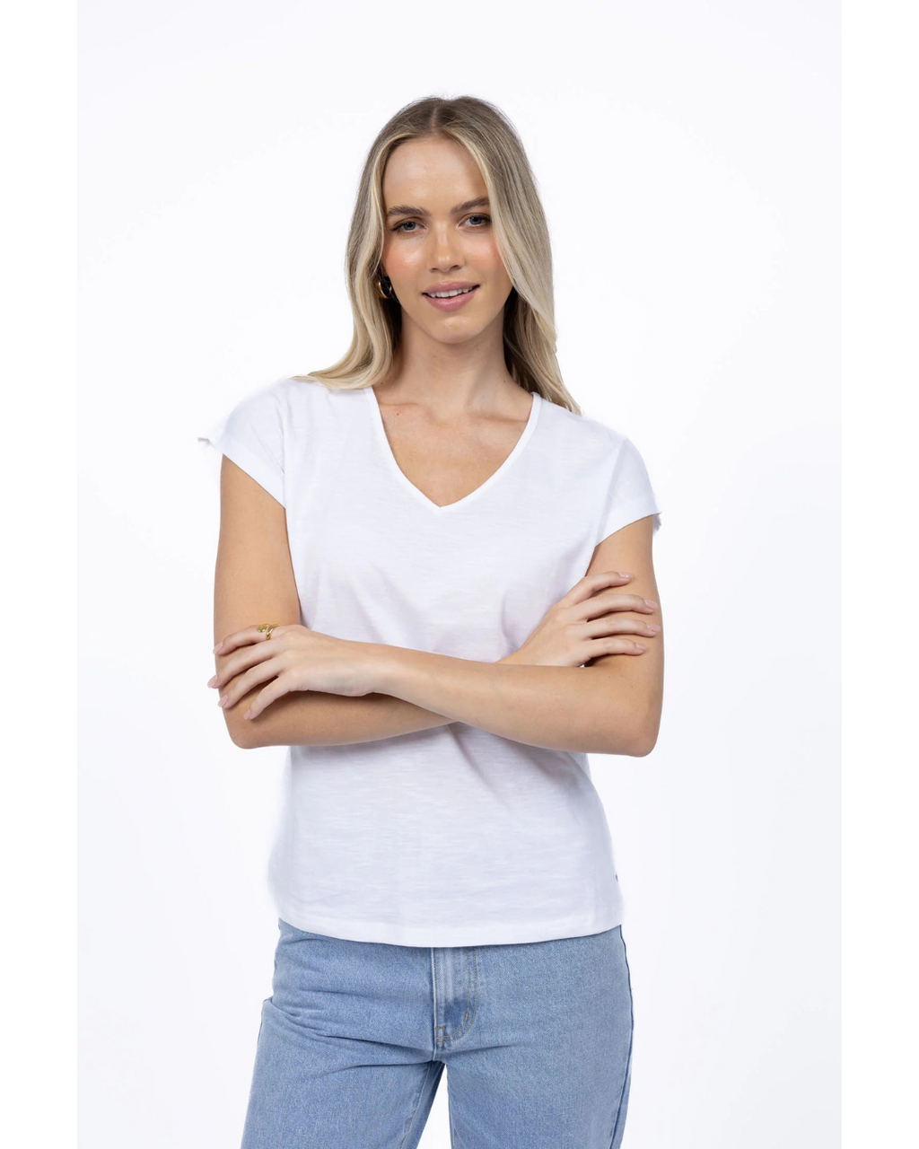 Humidity - Must Have V Neck (White)