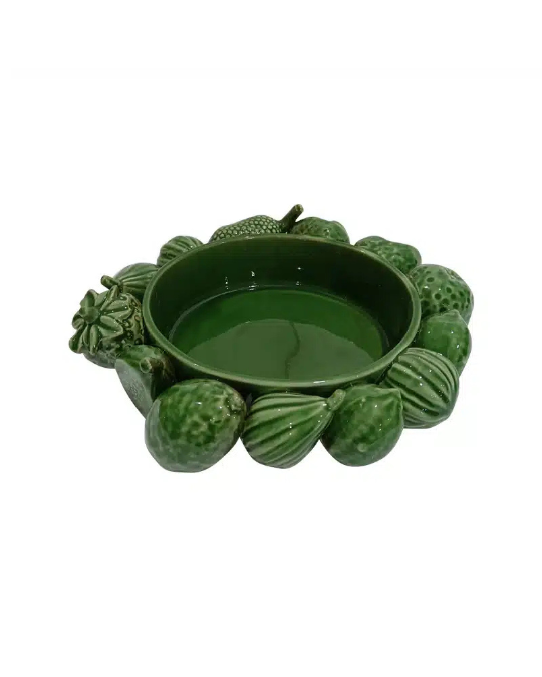 Ceramic Mixed Fruit Bowl (Green)