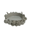 Ceramic Shell Bowl (White)