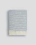 Noah (100% New Zealand Wool) Throw - Silver 130x190cm