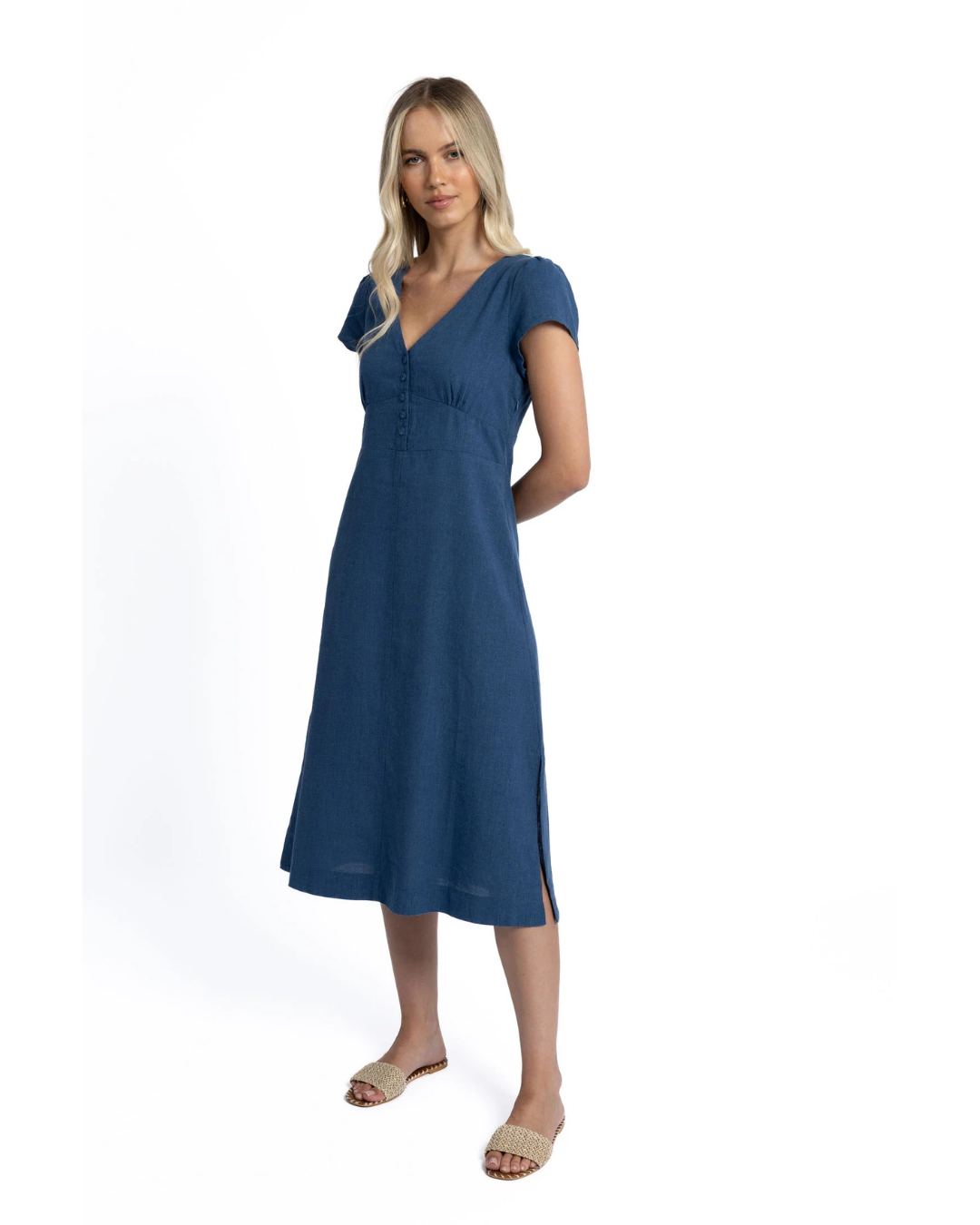 Jorja Dress (Ocean Blue)