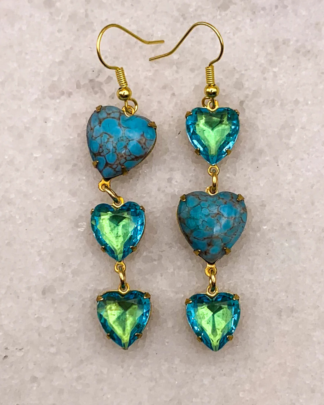 Turquoise Mystery Earrings