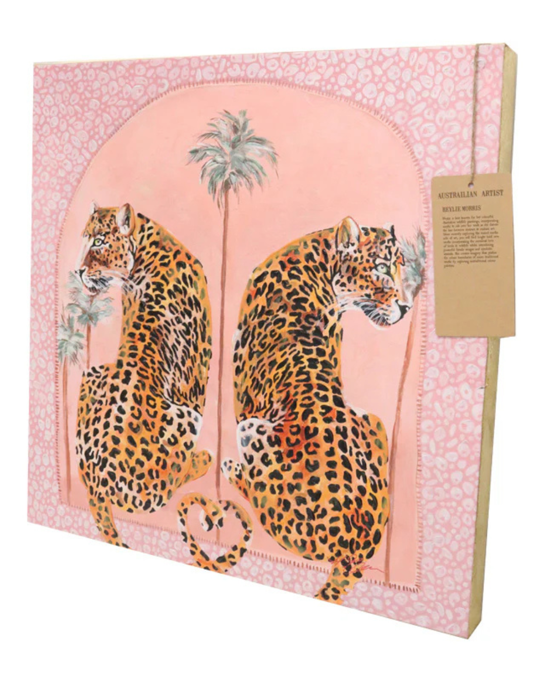 Art Canvas Leopard 60x60cm