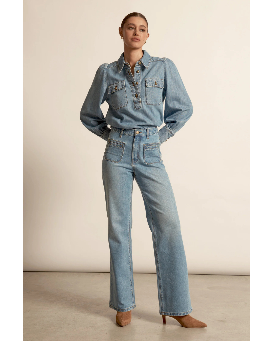 Fond Jean (Mid Denim)