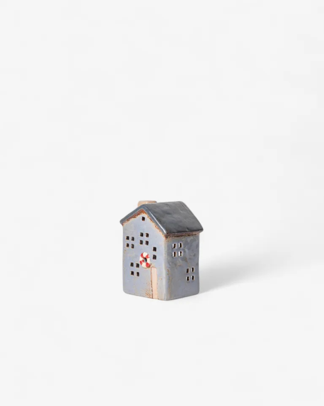 Saint Malo Tea Light House with Buoy Small