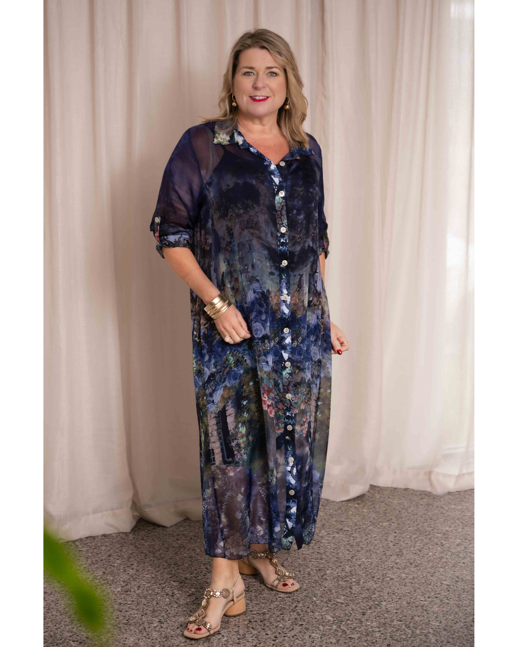 Enchanted Dress (Navy) OS