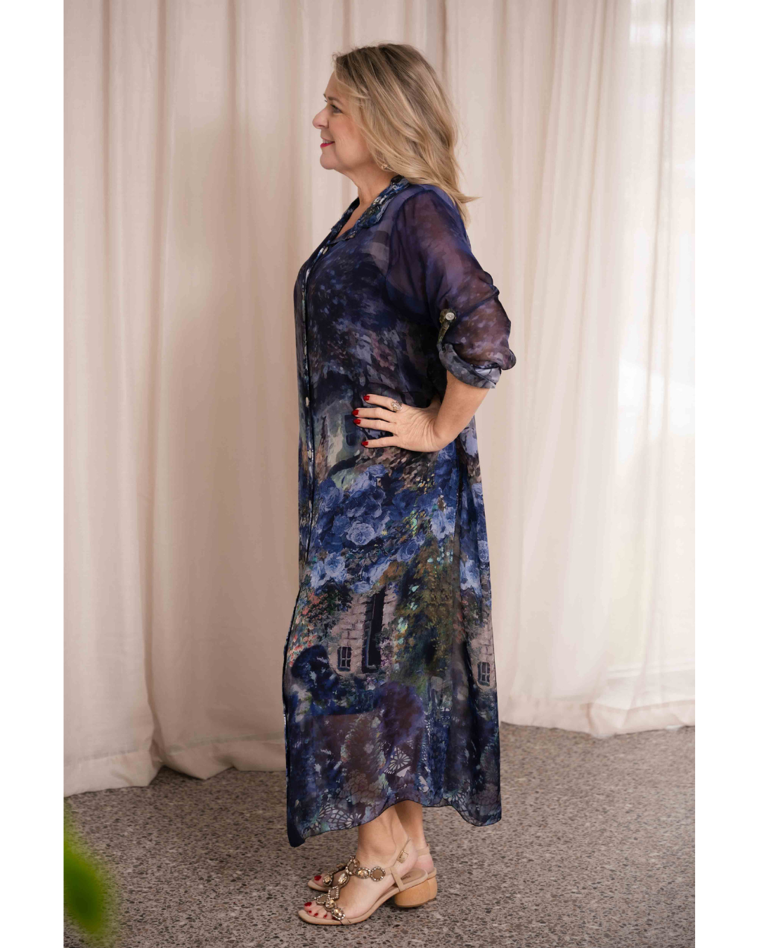 Enchanted Dress (Navy) OS