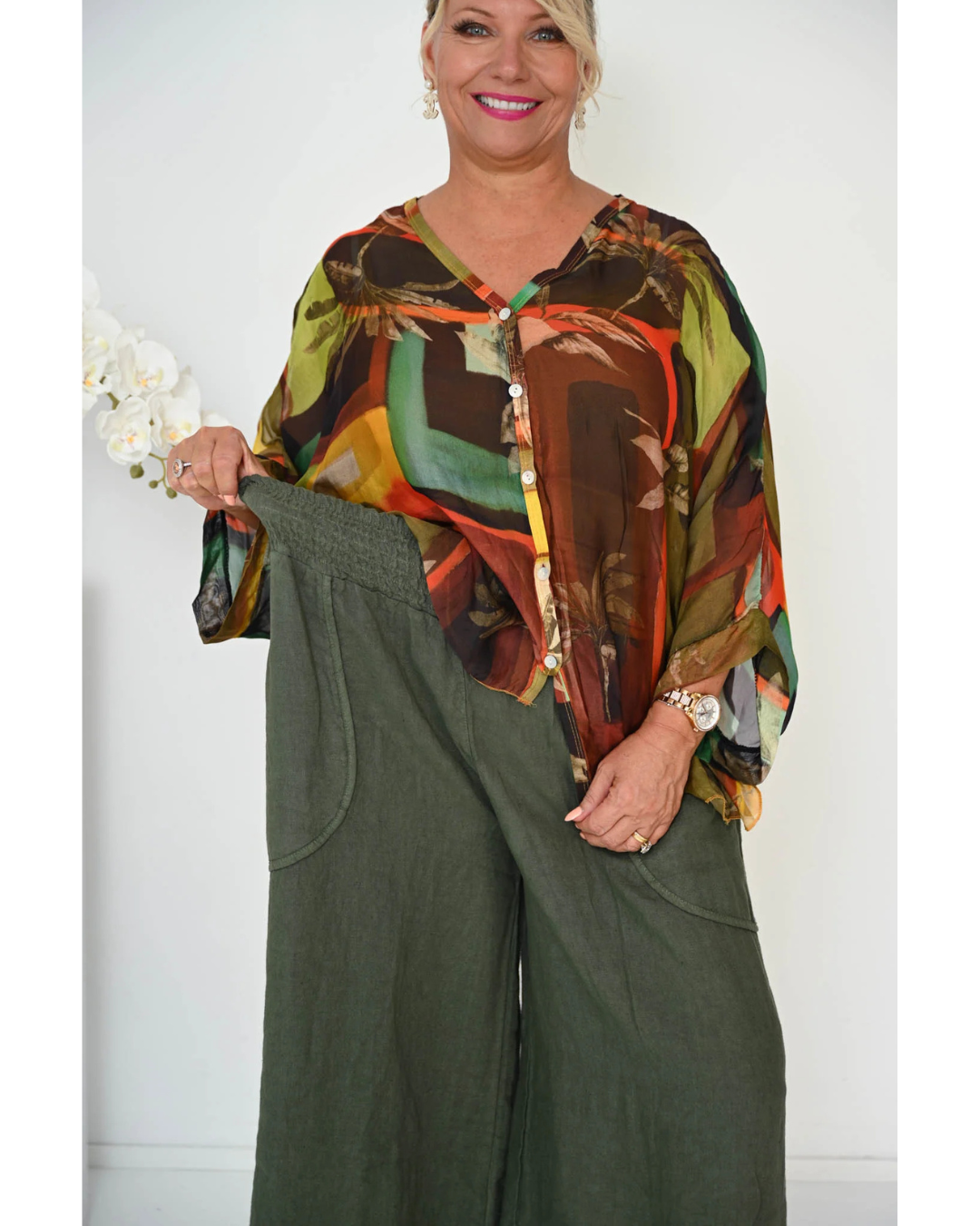 Runaway Pant (Khaki) OS