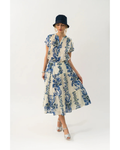 Morning Midi Skirt (Blue)