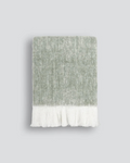 Richmond (Acrylic/Wool Blend) Throw - Sage 125x150cm
