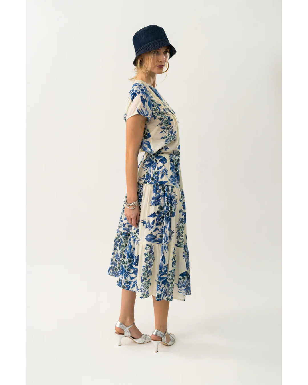 Morning Midi Skirt (Blue)
