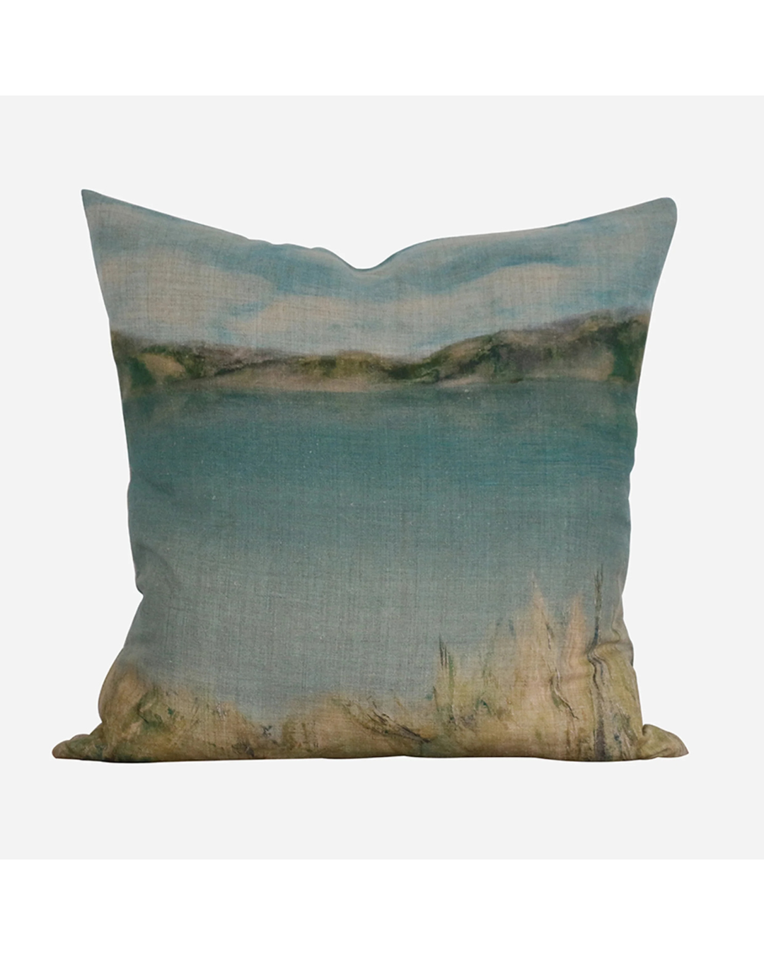 Island Summer Linen Cushion Cover and feather inner  (50 X 50cm)