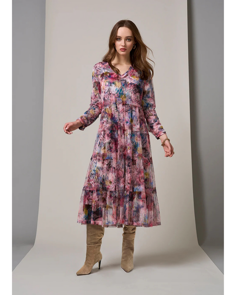 Loobies - Duchess Tulle Dress (Blush Multi)