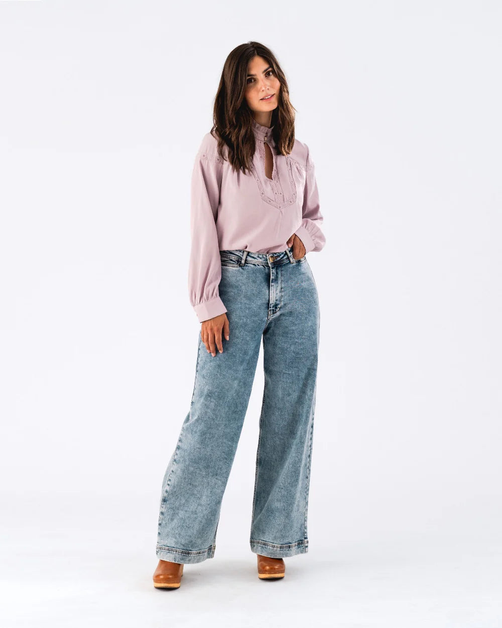 Valerie Shirt LS (Lilac)