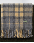 Alpaca Merino Wool Throw (Heritage Misty)