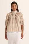 Zoe Kratzmann - Adage Top (Flax Stripe)