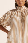 Zoe Kratzmann - Adage Top (Flax Stripe)