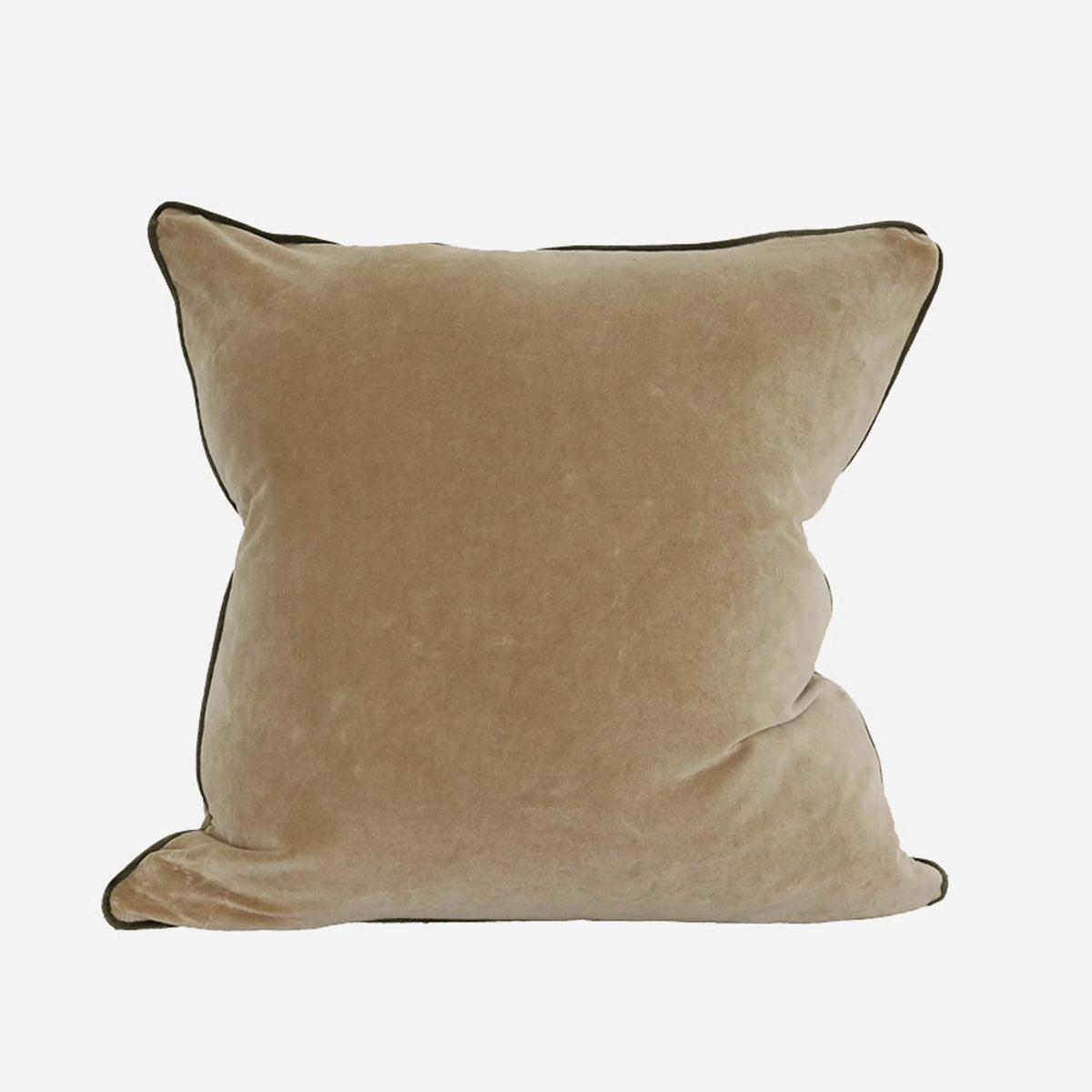 Clyde Gold Velvet Cushion Cover with feather inner - 50 X 50