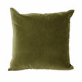 Olive Green Velvet Cushion
