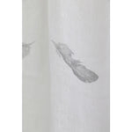 CC Interiors - White Linen Feather Curtain (Set of 2)