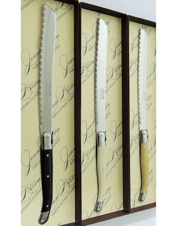 Laguiole Bread Knife Gift Box (Black)