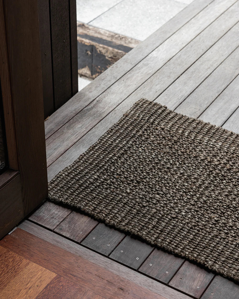 Broome (100% Jute) Floor Mat - Bark 60x100cm