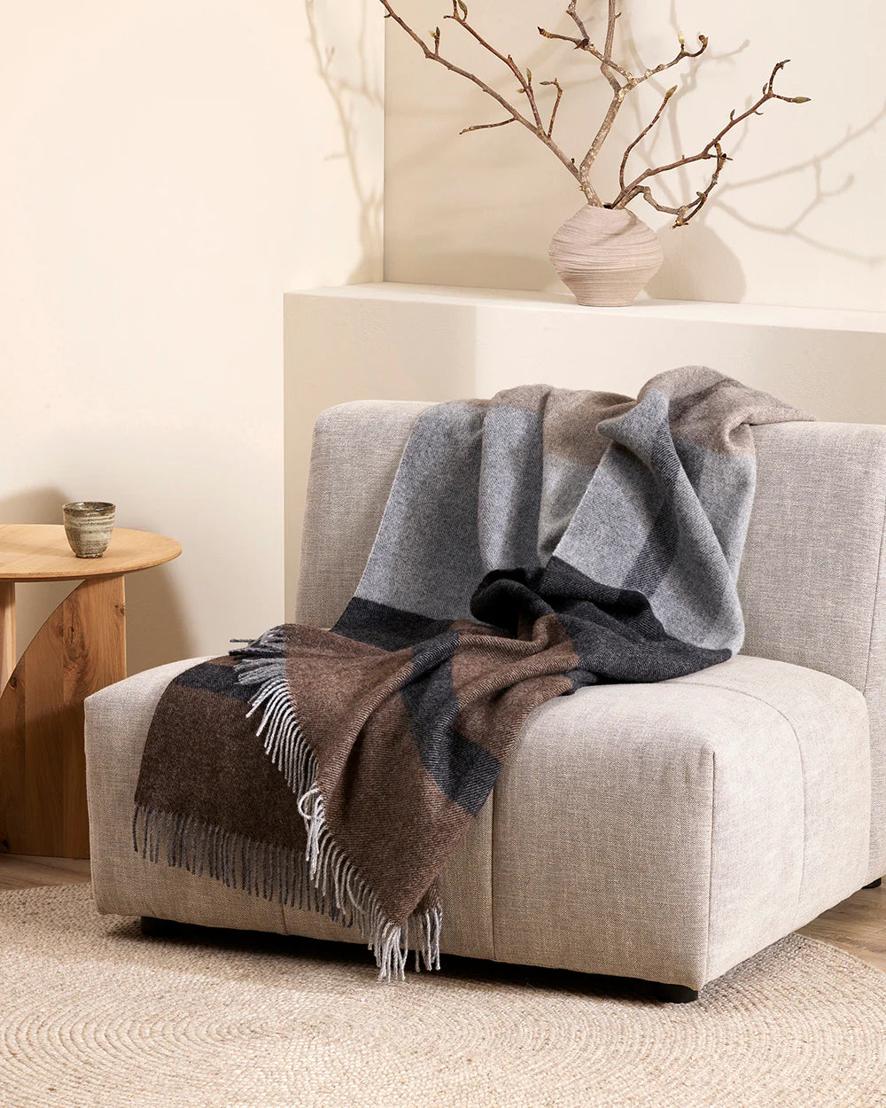 Brunswick (100% New Zealand Wool) Throw - Bracken 130x180cm